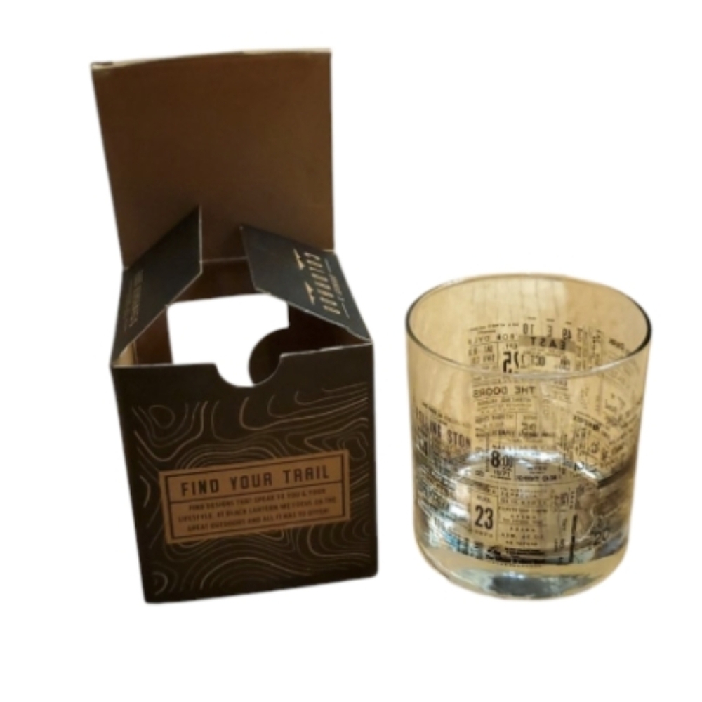 Black Lantern‎ Concert Ticket Rock and Roll Drinking Glass 11oz NIB
